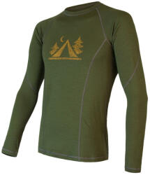 Sensor Merino Df Camp férfi póló XL / khaki