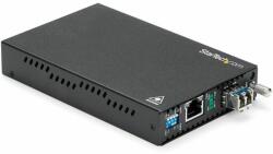 STARTECH Gigabit Ethernet Copper-to-Fiber Media Converter - SM LC - 20 km (ET91000SM20)