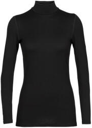 icebreaker W 260 Tech LS Turtleneck női póló L / fekete