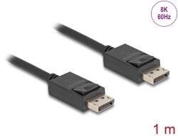 Delock DisplayPort kábel 8K 60 Hz 40 Gbps 1 m - ipon