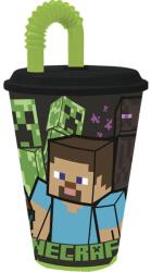 Ludicus Games Pohár hajlítható szívószállal Minecraft STOR4308 (STOR4308)