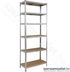 DEDRA Polcállvány - 6 MDF polc 224x90x40cm (N1415) (N1415)
