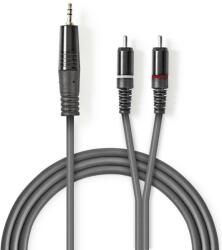 Nedis Jack RCA Átalakító Szürke 3m COTH22200GY30 (COTH22200GY30)