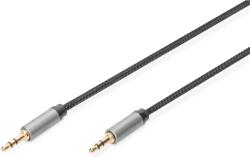 ASSMANN Jack Összekötő Fekete 1.8m DB-510110-018-S (DB-510110-018-S)