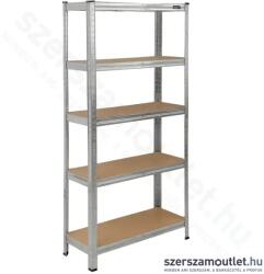 DEDRA Polcállvány - 5 MDF polc 154x75x30cm (N1405) (N1405)