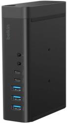 Belkin INC029KQBK Connect Universal 16-in-1 Display Dock 140W Fekete (INC029KQBK)
