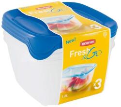 Keter FRESH&GO ÉTELTARTÓ SZETT 3x1.2L