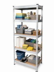 MAMUTEX 5 darabos akciós csomag - Horganyzott fém állvány Mamutex Premium 180x60x45 cm - 5 polc, teherbírás 1000 kg