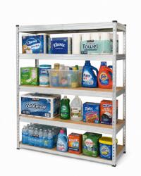 MAMUTEX Horganyzott fém állvány Mamutex Premium 180x120x60 cm - 5 polc, teherbírás 1000 kg