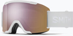 SMITH Ochelari de schi Smith Squad S2 white vapor/chromapop everyday rose gold mirror