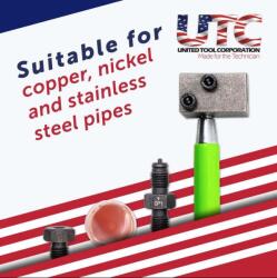 UTC Tools Fékcsőperemező készlet járművön is használható 4, 75 mm, 3/16 - UTC (33550-UTC)