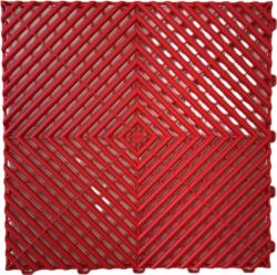 SwissDeck Műhelypadló - SwissDeck RibDeck Classic 33, 3 x 33, 3 cm - Racing Red (RDC-RR)