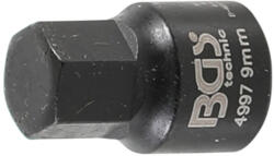 BGS technic Féknyeregkulcs 6 lapú 1/4" extra rövid imbusz 9 x 20 mm Mercedes"M, R (BGS-4997)