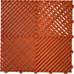 SwissDeck Műhelypadló - SwissDeck RibDeck Classic 33, 3 x 33, 3 cm - Tropical Orange (RDC-TO)