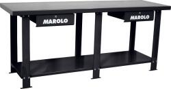 MAROLO Satupad 2000 mm kétfiókos fém munkalappal 2000 x 640 x 880 mm - MAROLO (801305Y)