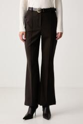 Haveone pantaloni evazați flare pentru femei cu vâscoză 9BY2-SPD014_88X (PMI.R021)