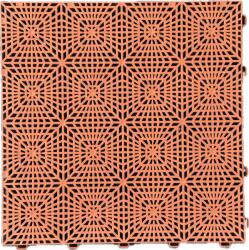 SwissDeck Sportpálya padló - SwissDeck SportDeck 33, 3 x 33, 3 cm - Terra Cotta (SD-TC)