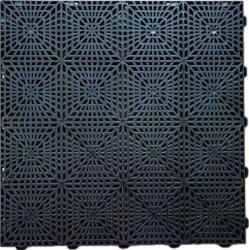 SwissDeck Sportpálya padló - SwissDeck SportDeck 33, 3 x 33, 3 cm - Jet Black (SD-JB)