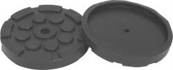 PTC Tools Gumipogácsa csápos emelőhöz 120/114 mm-es peremes pöttyös-íves+furat (GP120-PPI)