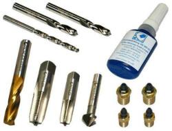 Pichler Tools Pichler fékmunkahenger légtelenítő csavar javító készlet 1/4" és 1/8" NPT (9353010)