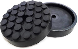 PTC Tools Gumipogácsa csápos emelőhöz 120/110 mm-es peremes+betét-lyukas-pötty (GP120-PBP)