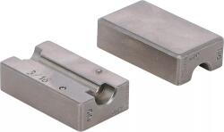 BGS technic Fékcsőperemező készlet - profi - külön befogó pofa-pár 4, 75 mm-es (9-3057-14) (BGS-3057-14)
