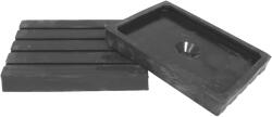 PTC Tools Gumipogácsa csápos emelőhöz 200x150 mm-es téglatest peremes (GK200x150-P)