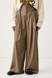 Isabelle Blanche pantaloni wide leg pentru femei 9BY2-SPDYRP_80X (IS26FW.P042.T009)