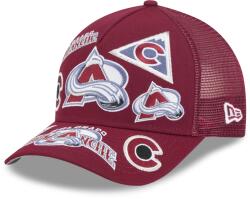 New Era COLORADO AVALANCHE ALL OVER 9FORTY Vișiniu, Alb, Albastru deschis UNI (60933248)