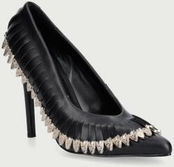 Just Cavalli pantofi cu toc stiletto din piele 9BY2-OBDUR2_99X