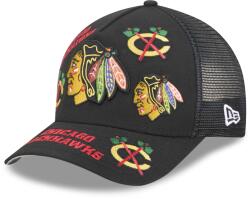New Era CHICAGO BLACKHAWKS ALL OVER 9FORTY Negru, Mix UNI (60933250)