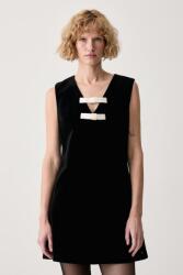 Tommy Hilfiger rochie din velur 9BY2-SUDZ3J_99X (WW0WW52303)
