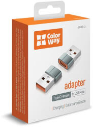  COLORWAY Adapter, Type-C to USB-A (CW-AD-CA)