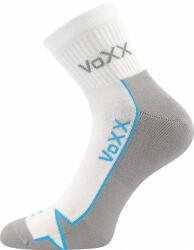 Fuski BOMA s. r. o VoXX LOCATOR B / Șosete sport din bumbac, talpă întărită - alb/albastru 35-38 (103061)