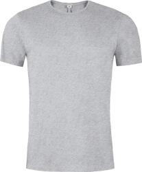 DYKENO BONNY 015-K75 / Tricou unisex, mânecă scurtă - gri închis melanj XXL (015-K75-06-2XL)