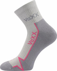 Fuski BOMA s. r. o VoXX LOCATOR B / Șosete sport din bumbac, talpă întărită - gri/roz 39-42 (118453)