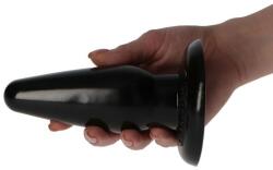 Toyz4Lovers Plug anal Ivo - formă conică, PVC, ventuză, negru, 14 cm (7099134)