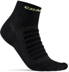 CRAFT ADV DRY MID / Șosete funcționale deasupra gleznei - negre 43-45 (VAV1910634-999000-43-45)