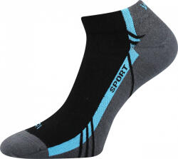 Fuski BOMA s. r. o VoXX PINAS / Șosete sport scurte unisex - negre 43-46 (113278)