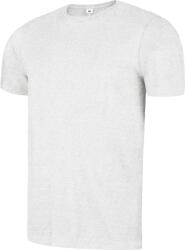 DYKENO BONNY 015-K75 / Tricou unisex, mânecă scurtă - gri deschis melanj XL (015-K75-07-XL)