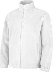 DYKENO BLATANA 015-K33 / Hanorac unisex din fleece - alb XXL (015-K33-02-2XL)