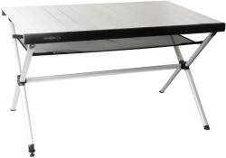 Brunner Accelerate összecsukható kempingasztal feltekerhető asztallappal a oldalon. 4 fő méretek (l × w) 120 × 80 cm
