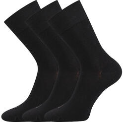Fuski BOMA s. r. o LONKA ELI / Șosete clasice simple - negre 35-38 (113444)