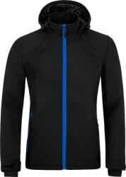 DYKENO TARA 012-K48W / Jachetă softshell pentru femei - negru/albastru XXL (012-K48W-40-2XL)
