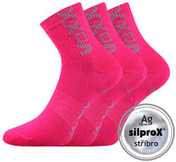 Fuski BOMA s. r. o VoXX ADVENTURIK / Șosete subțiri pentru copii - magenta 30-34 (100032)