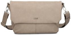 ZWEI Kabelka M60 nubuk-cappuccino 3l (M60-NCAP)