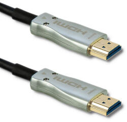 Qoltec HDMI 2.0 AOC kábel, A dugó-A dugó, 30 m (50474)