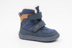 Protetika - Pantofi de iarnă barefoot pentru copii LENO DENIM Mărimea pantofului: 25, Lungime interioară: 16, 0