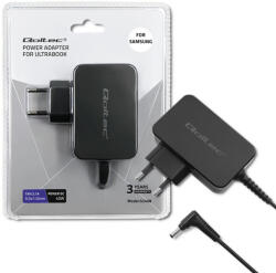 Qoltec hálózati adapter Samsung ultrabookhoz - 40 W, 19 V / 2, 1 A, 3, 0 × 1, 0 mm (52408)
