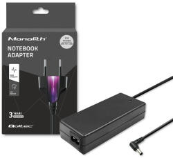 Qoltec hálózati adapter Toshiba laptophoz, 30 W, 19 V / 1, 58 A, 5, 5 × 2, 5 mm, tápkábellel (51513)